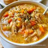 4 Ingredient Slow Cooker Chicken Soup