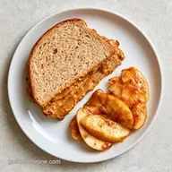 Apple Peanut Butter Bento in 10 Minutes
