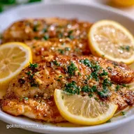 Baked Tilapia with Lemon for 4 Servings