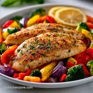 Baked Tilapia With Vegetables: 25 Min
