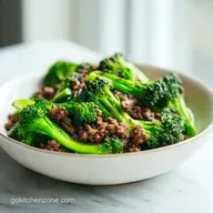 Beef and Broccoli Stir Fry for 4 Servings