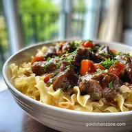Beef Tips and Noodles Recipe: Old Fashioned Flavor