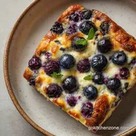 Blueberry Cottage Cheese Breakfast for 4