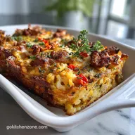 Breakfast Casserole Hash Browns: Crispy Baked