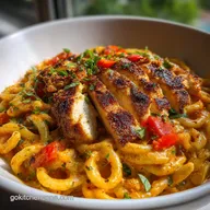 Cajun Chicken Pasta in 30 Minutes for 4 Servings