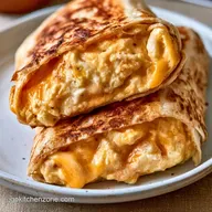Cheesy Boiled Egg Wrap in 10 Minutes