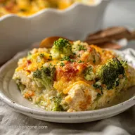 Chicken Broccoli Casserole with Cracker Topping