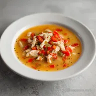 Chicken Enchilada Soup: One-Pot Creamy Meal for 6 Servings