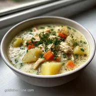 Chicken Potato Soup Ready in 45 Minutes | Silky & Savory