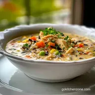 Chicken and Wild Rice Soup Recipe: One-Pot Creamy