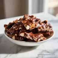 Chocolate Toffee Crack: Buttery Caramel with Silky Dark Chocolate