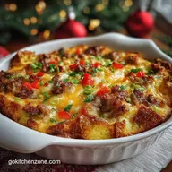 Christmas Breakfast Casserole: Make-Ahead Magic