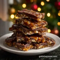 Christmas Cracker Toffee: Shatter Crisp Finish