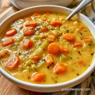 Creamy Fall Chicken Soup with Chicken Thighs