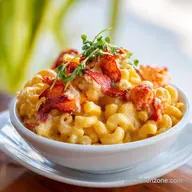 Lobster Mac and Cheese with Silky Crust