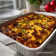 Christmas Morning Breakfast: Crisp Hash Brown Crust