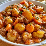 Budget-Friendly Crock Pot Ground Beef Stew