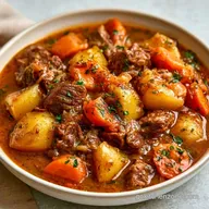 Crock Pot Hamburger Soup with Potatoes