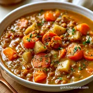 Crockpot Lentil Soup for Meal Prep