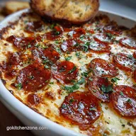 Easy Pizza Dip: Creamy, Cheesy & Loaded with Flavor