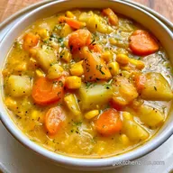 Easy Slow Cooker Vegetable Soup Meal Prep