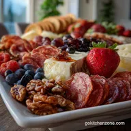 Charcuterie Board: Silky Meats & Creamy Brie