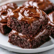 Zucchini Brownies for 16 Servings