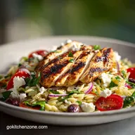 Grilled Chicken Orzo Salad Ready in 30 Min