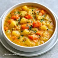 Hearty Fall Vegetable Soup in 55 Minutes