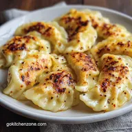 Homemade Pierogi with Potato & Cheese Filling