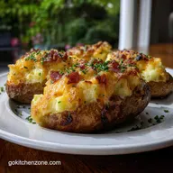 Twice Baked Potatoes: Velvet Core & Crisp Skin
