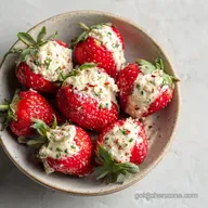 Deviled Strawberries in 20 Minutes: Creamy Cheesecake Stuffed Fruit