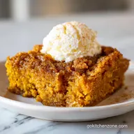 Pumpkin Pie Dump Cake in 60 Minutes with Silky Spice Crust