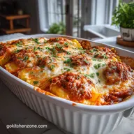 Ravioli Lasagna Bake with Ricotta in 1 Hour