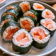 Rice Ball Bento with Salmon