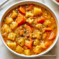Rustic Fall Vegetable Soup in 60 Minutes
