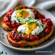 Shakshouka Toast in 30 Minutes