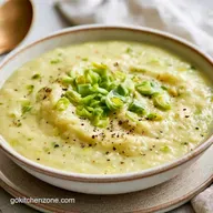 Slow Cooker Potato Leek Soup for 6