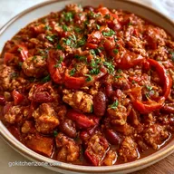 Slow Cooker Turkey Chili with Beans