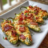 Jalapeno Poppers: Crispy Bacon and Creamy Filling