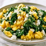 Silky Spinach and Eggs in 15 Minutes
