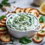 Spinach Dip: Creamy, Garlic Forward with Shattering Crust