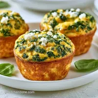 Spinach and Feta Egg Muffins: Meal Prep