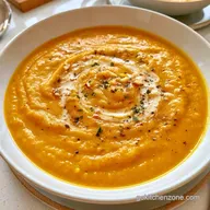Sweet Potato Apple Soup for 4 Servings