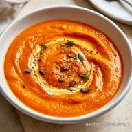 Thai Coconut Pumpkin Soup in 30 Minutes