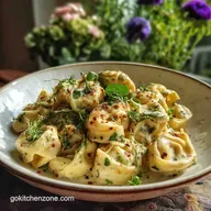 Tortellini Alfredo in 15 Minutes