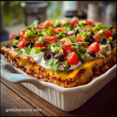 7-Layer Dip Recipe with Refried Beans and Guacamole: Party-Ready