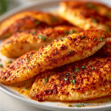 Air Fryer Frozen Tilapia in 17 Minutes