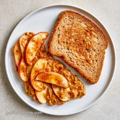 Apple Peanut Butter Bento in 10 Minutes Recipe Card