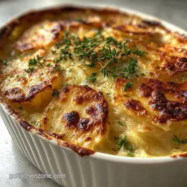 Au Gratin Potatoes Recipe: Velvety Sauce